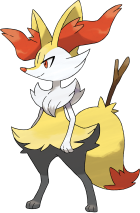 Braixen Art