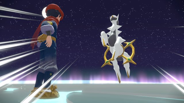 Facing Arceus