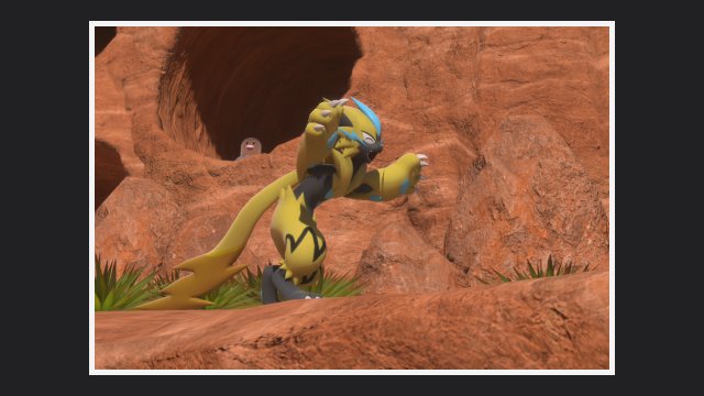 Zeraora at Badlands (Day)