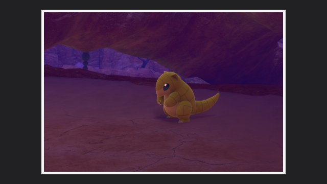 Sandshrew at Badlands (Night)