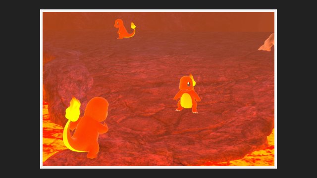 Charmander at Volcano