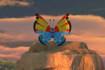 Vivillon - 3 Star Photo - New Pokémon Snap