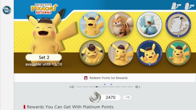 Detective Pikachu Returns Icon Parts