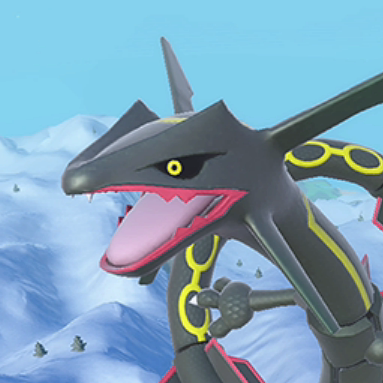 Shiny Rayquaza