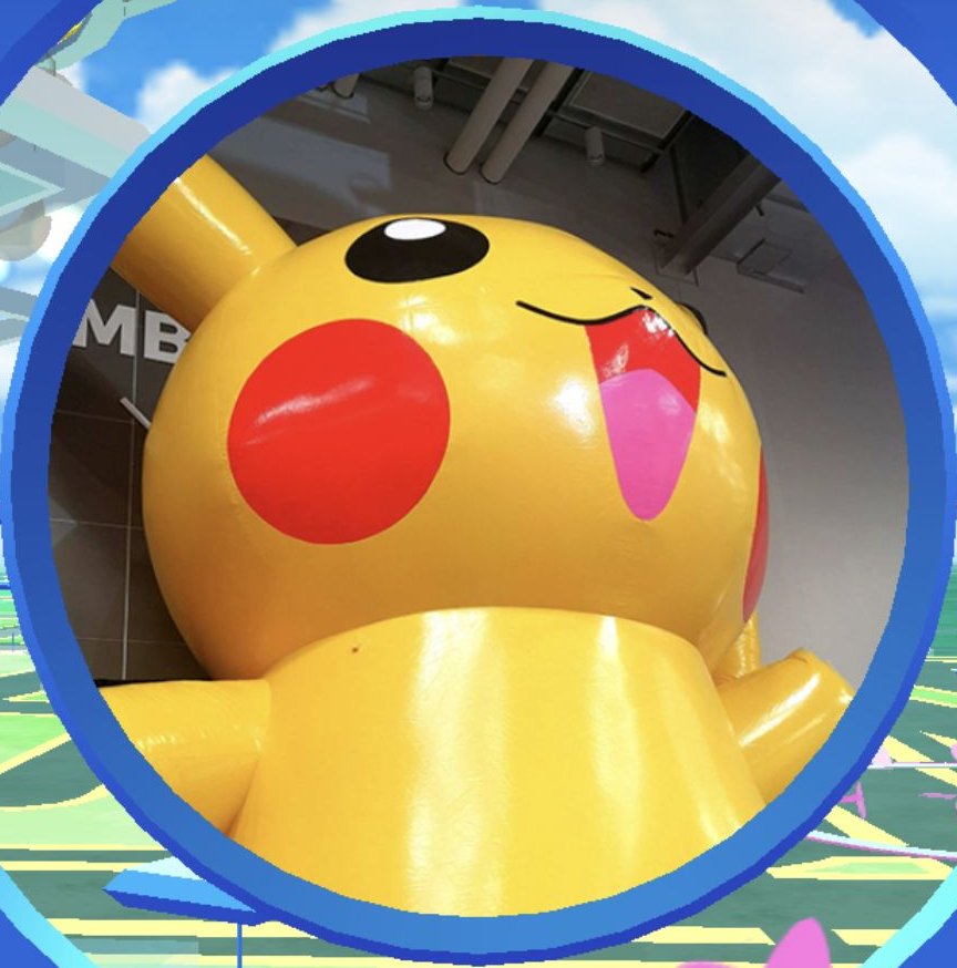 North America International Championships NAIC - Giant Pikachu PokéStop