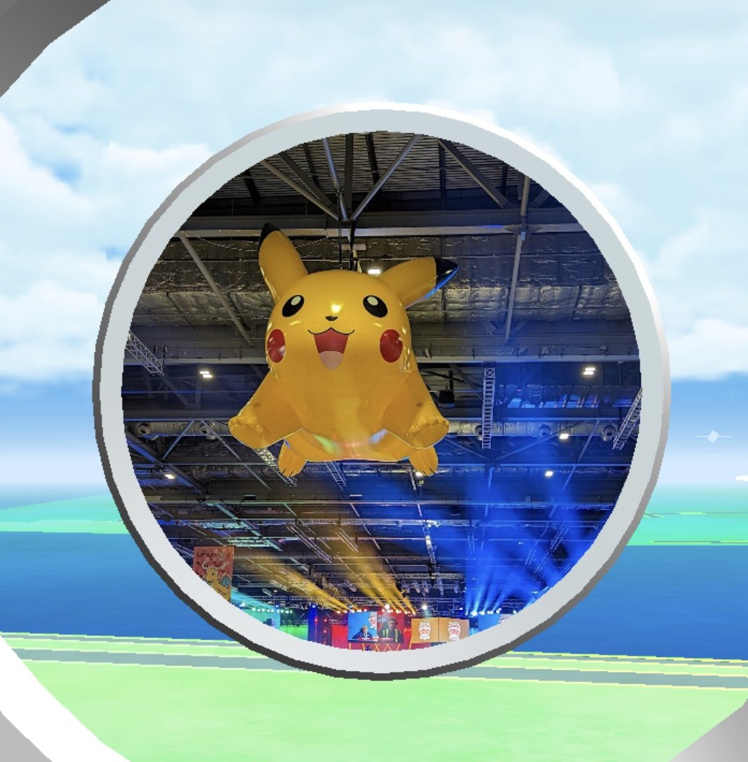 Europe International Championships Flying Pikachu PokéStop