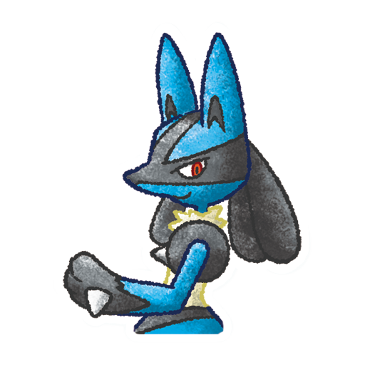 Lucario Sticker