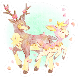 Sawsbuck Sticker