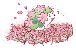 Shaymin Land Forme Sticker