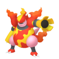 Magmortar in Pokémon HOME