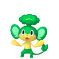 Pansage in Pokémon HOME