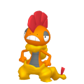 Scrafty in Pokémon HOME