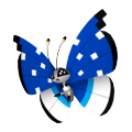 Vivillon (Polar Pattern) in Pokémon HOME