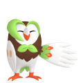 Dartrix in Pokémon HOME