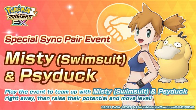 Pokmon Masters - Misty & Psyduck