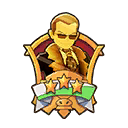 3 Star Guzzling Glutton's Target Medal