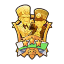 3 Star Sygna Siblings-All Aboard Medal