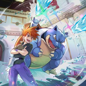 Blue & Blastoise Image