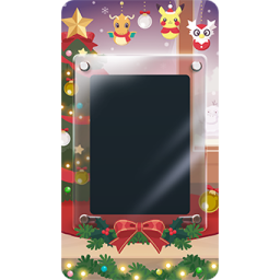 Winter Holiday Frame